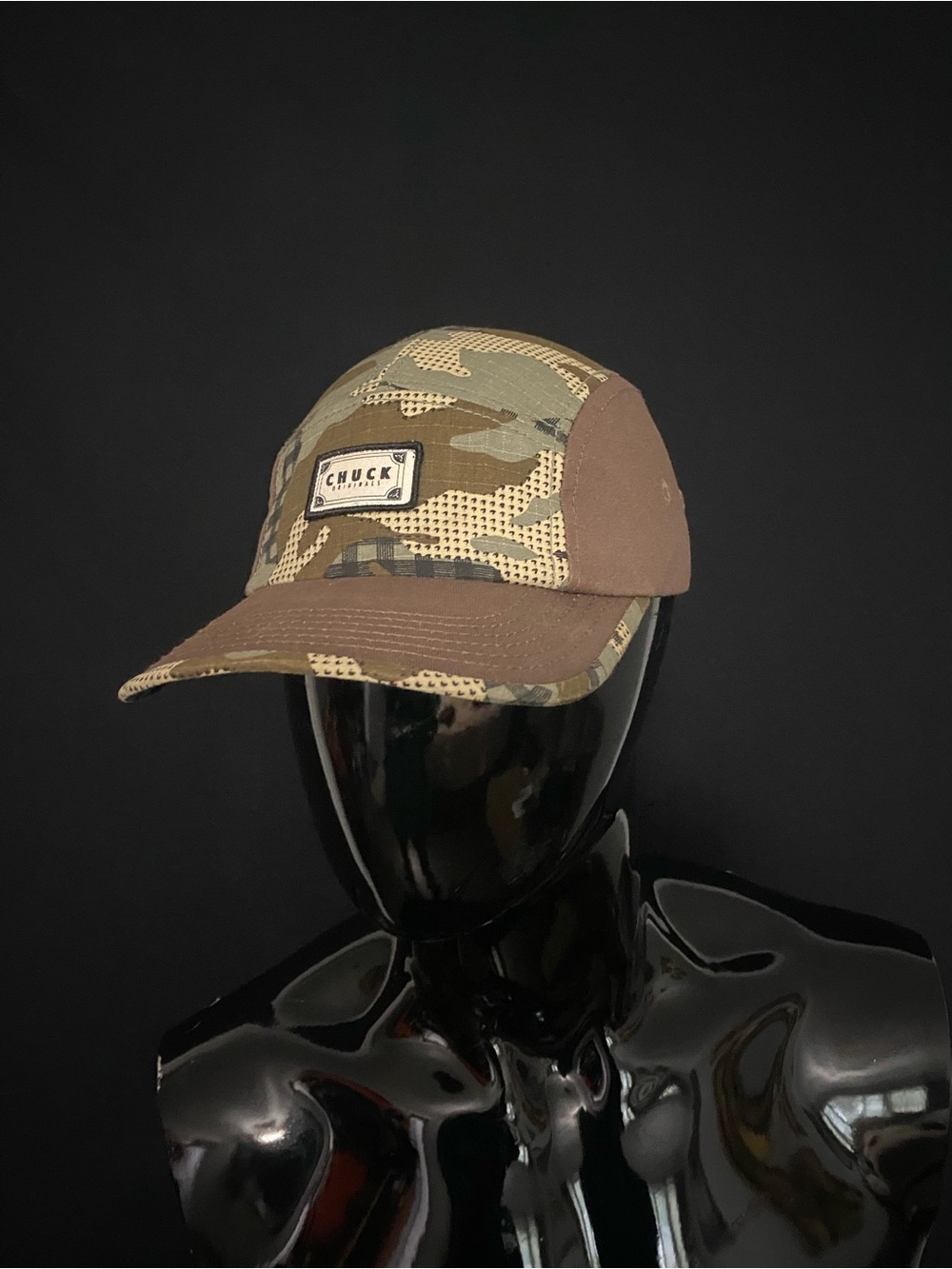 Chuck Camo Brown Adjustable Men's Cap
